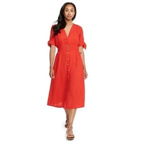 FINAL SALE! Brand New Red Buffalo David Bitton Midi Dress